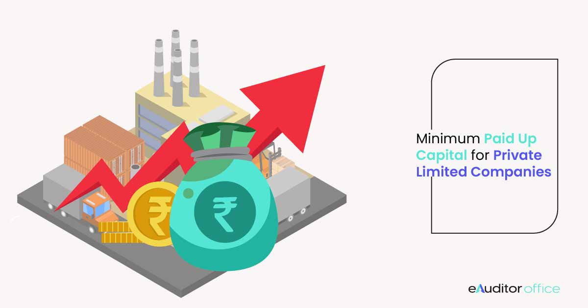 Minimum Paid Up Capital for Private Limited Companies -